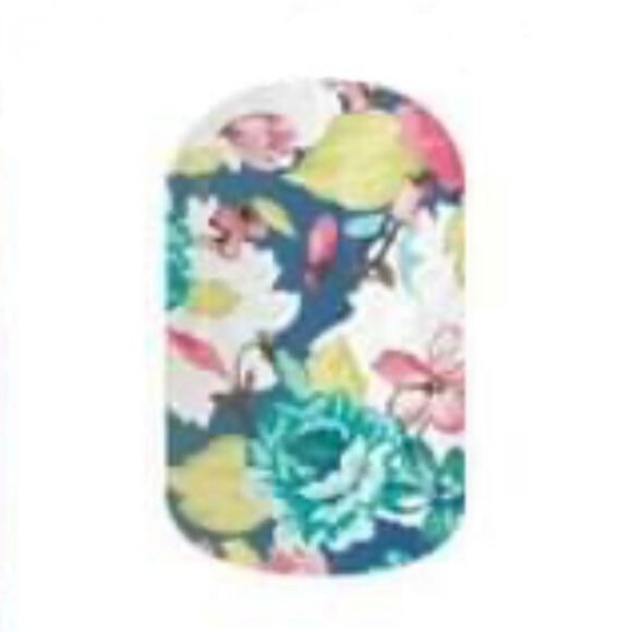 Jamberry Water Garden Full Sheet Nail Wraps 5A42 - Picture 1 of 12